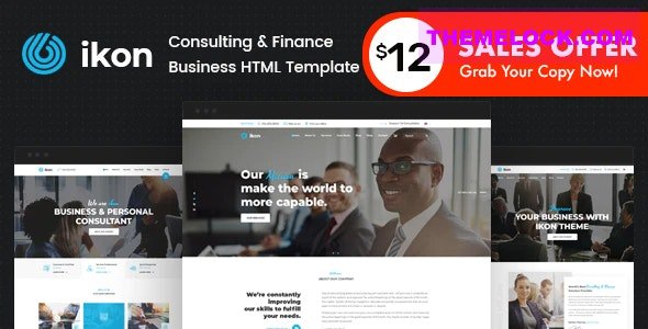 ikon v1.0 - Consulting Business HTML Template