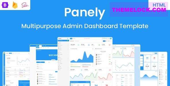 Panely v1.0 - Bootstrap Multipurpose Admin Dashboard Template