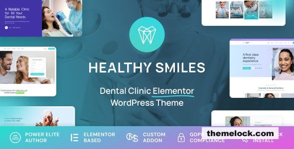 Healthy Smiles v1.0.8 - Dental WordPress Theme