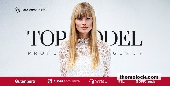 Top Model v1.1.5 - Agency and Fashion WordPress Theme
