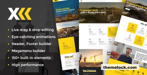 Samatex v3.7 - Industrial WordPress Theme + Woocommerce