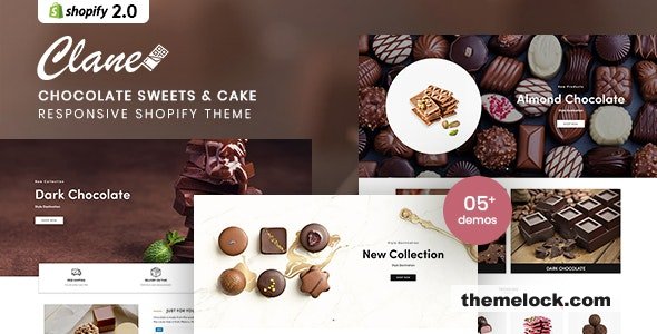 Clane v1.0 - Chocolate Sweets & Cake Shopify Theme
