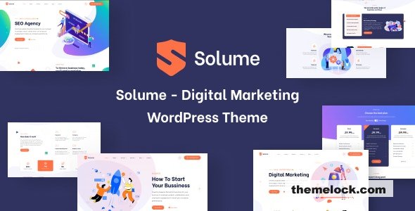 Solume v1.0.6 - Digital Marketing WordPress Theme