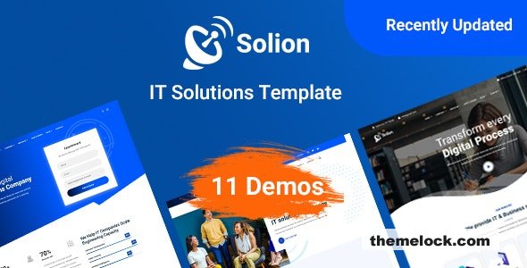 Solion v1.2.4 - Technology & IT Solutions Template