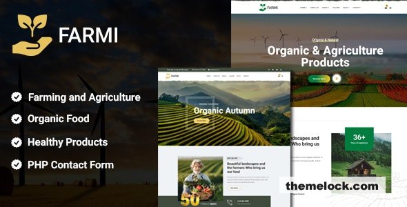 Farmi v1.2 - Organic Farm Agriculture Template