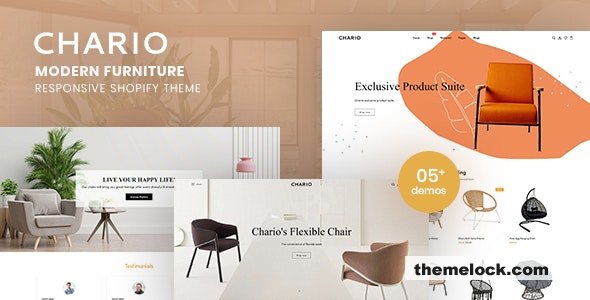 Chario v1.0 - Modern Furniture Responsive Shopify Theme