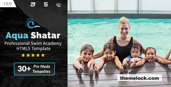Aqua Shatar v1.0 - Professional Swim Academy HTML5 Template