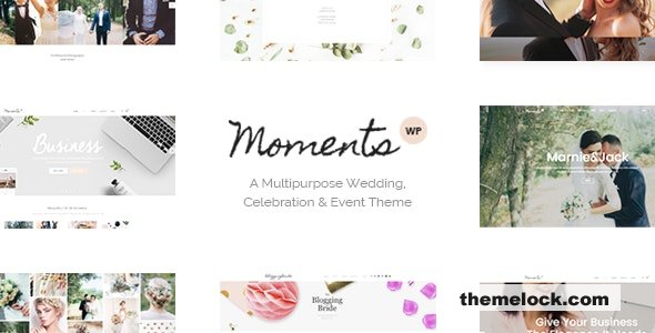 Moments v2.2 - Wedding & Event Theme
