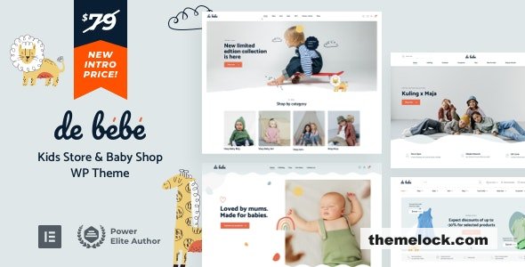 Debebe v1.7 – Baby Shop and Children Kids Store WordPress