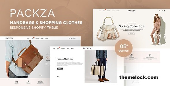Packza v1.0 - Handbags & Shopping Clothes Responsive Shopify Theme