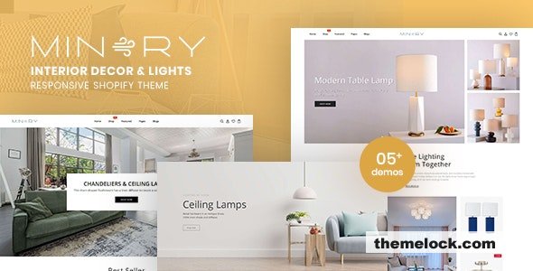 Minery v1.0 - Interior Decor & Lights Responsive Shopify Theme
