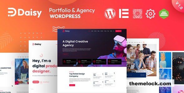 Daisy v1.0 - Creative Agency WordPress Theme