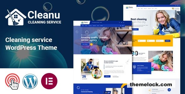 Cleanu v1.0.3 - Cleaning Services WordPress Theme