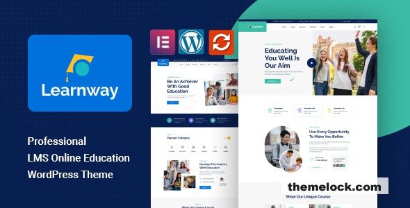 Learnway v1.0.0 - Professional LMS Online Education Course WordPress Theme
