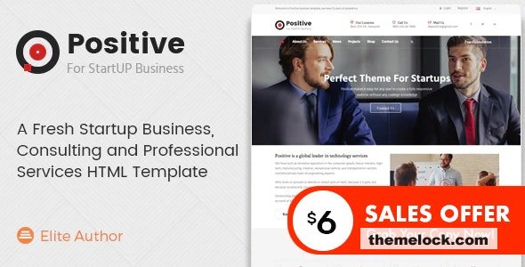 Positive - Consulting and Professional Services HTML Template