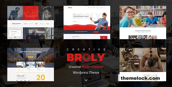 Broly v1.1.3 - Creative Multi-Concept WordPress Theme