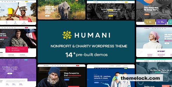 Humani v1.2.1 – Nonprofit & Charity WordPress Theme