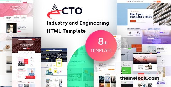 Acto - Industry and Engineering HTML Template