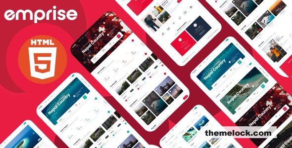 Emprise v1.0 - Travel HTML Template for Tour Agents