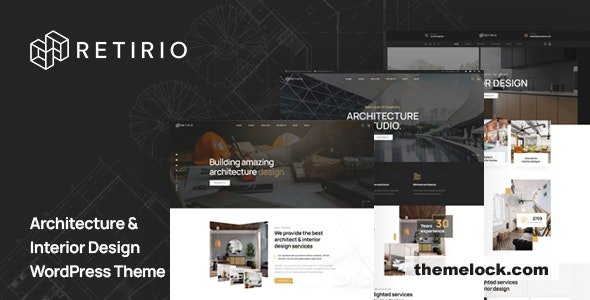 Retirio - Architecture and Interior WordPress Theme