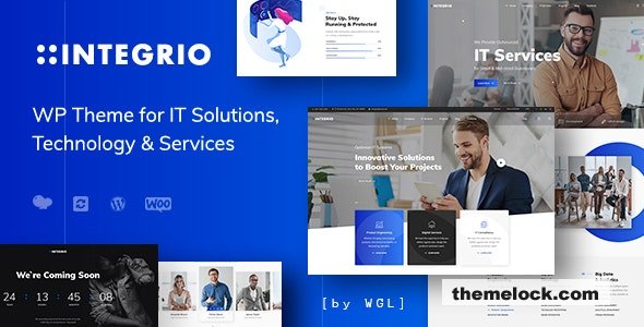 Integrio v1.1.6 - IT Solutions and Services Company WordPress Theme