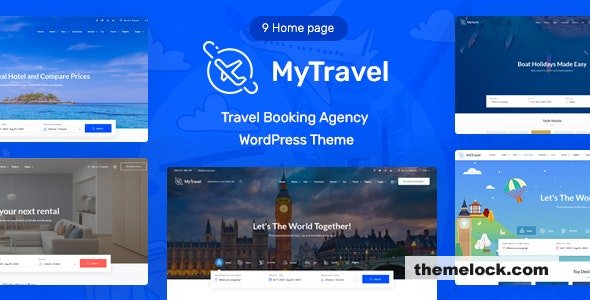 MyTravel v1.0.8 – Tours & Hotel Bookings WooCommerce Theme