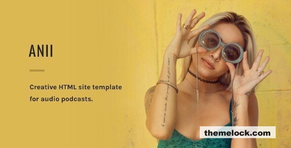 Anii v1.0 - Audio Podcast HTML Site Template