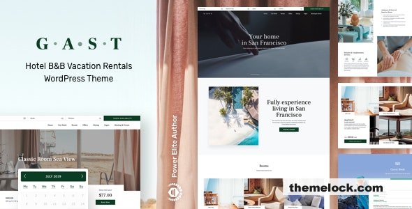 Gast v10.1 - Hotel Booking WordPress Theme