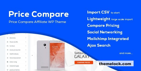 Price Compare v2.4 - Cost Comparison WordPress Theme