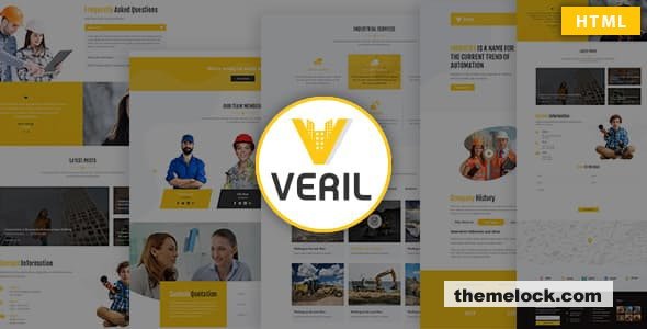 Veril - Construction and Industrial HTML Template