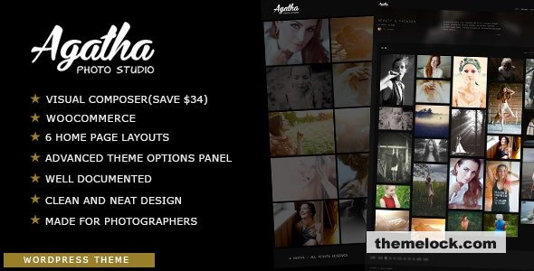 Agatha v2.4.4 – Art Gallery Photography Theme