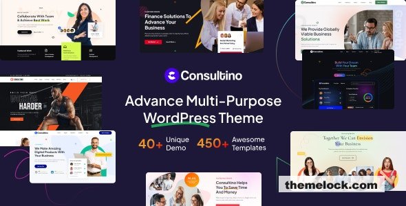 Consultino v1.0 - Multipurpose WordPress Theme