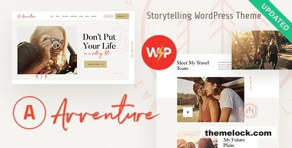 Avventure v1.1.7 – Personal Travel & Lifestyle Blog WordPress Theme