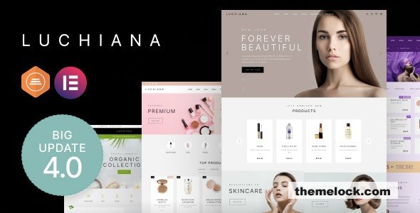 Luchiana v4.1 – Cosmetics Beauty Shop Theme