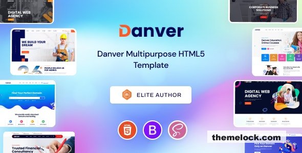 Danver v1.0 - Multipurpose HTML5 Template