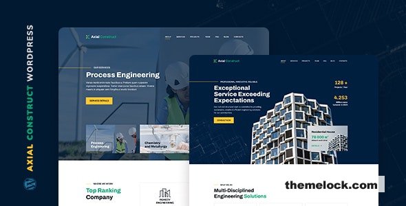 Axial v1.0 – Construction Company WordPress Theme