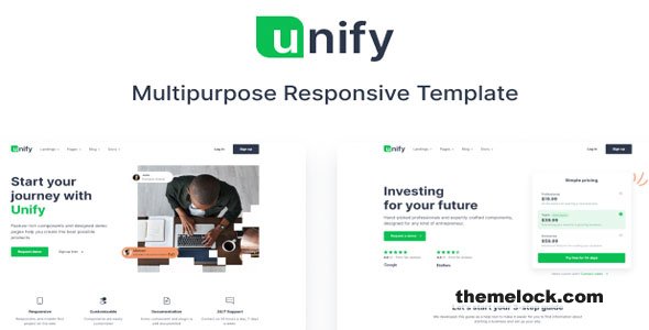 Unify v3.2.1 - Multipurpose Responsive Template