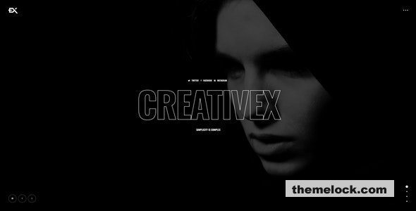 Creativex v1.0 - A Bold Portfolio WordPress Theme