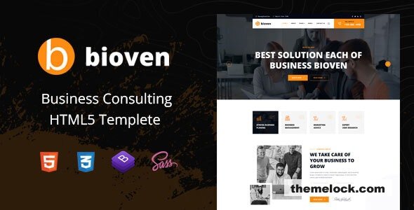 Bioven - Business Consulting HTML5 Template