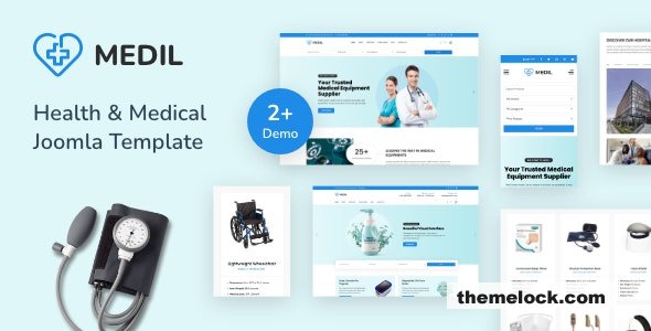 Medil v1.0 - Medical & Healthcare Joomla 4 Template