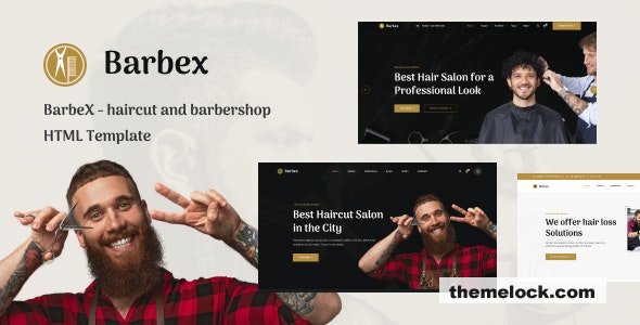 BarbeX v1.0 - Hair Salon and Barber Shop HTML Template