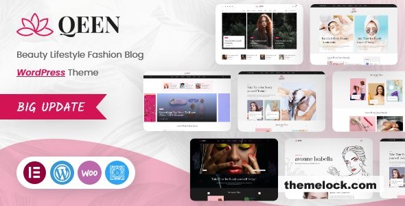 Qeen v1.1 - Fashion Lifestyle Blog WordPress Theme