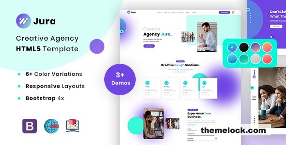 Jura v1.0 - Creative Solutions and Business HTML5 Template