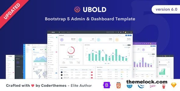 Ubold v6.1 - Admin & Dashboard Template