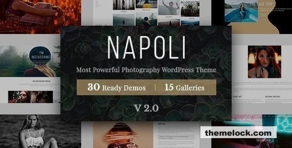 Napoli v2.2.9 - Photography WordPress