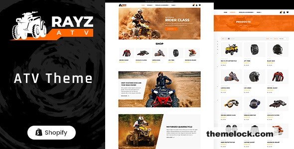 Rayz v1.0 - Bike, Motor Sports Shopify Theme