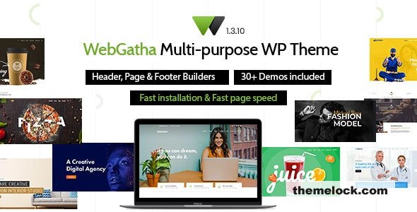 WebGatha v1.3.10 - Multi-purpose WordPress Theme