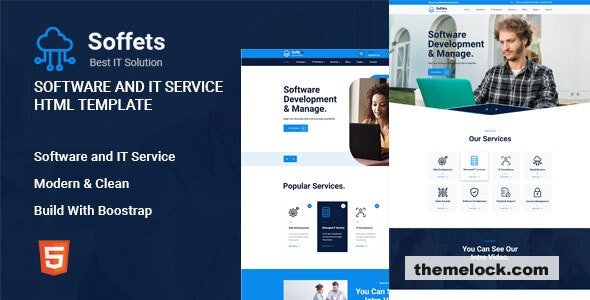Soffets v1.0 - Software and IT Service HTML Template