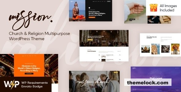 Mission v1.3.1 – Church & Religion Multipurpose WordPress Theme