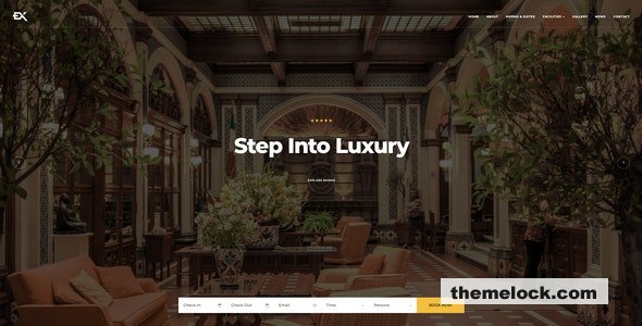 Luxex - The Hotel Template